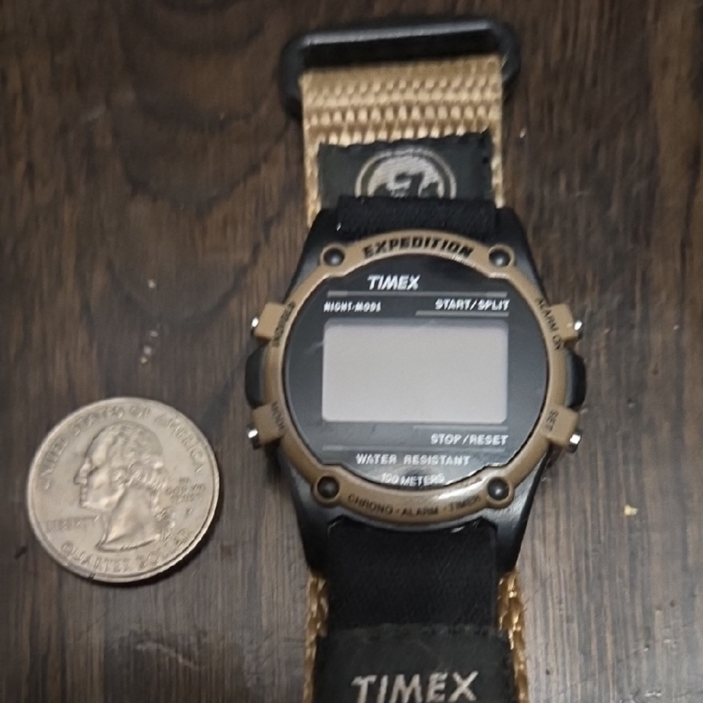 Timex Expedition Black and Gold Smartwatch